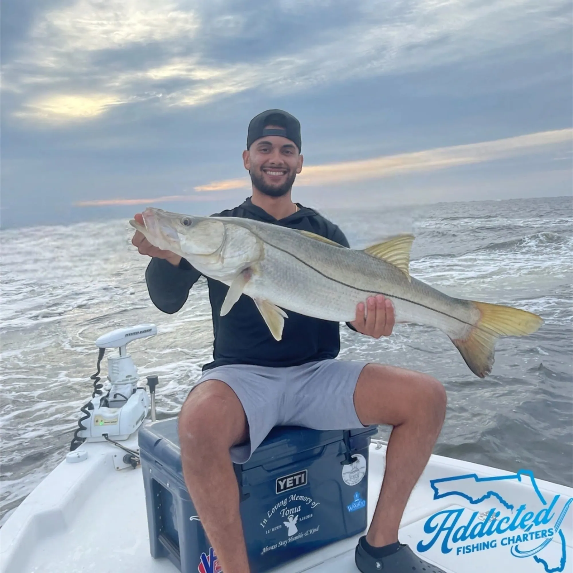 Close-up of a slot redfish
