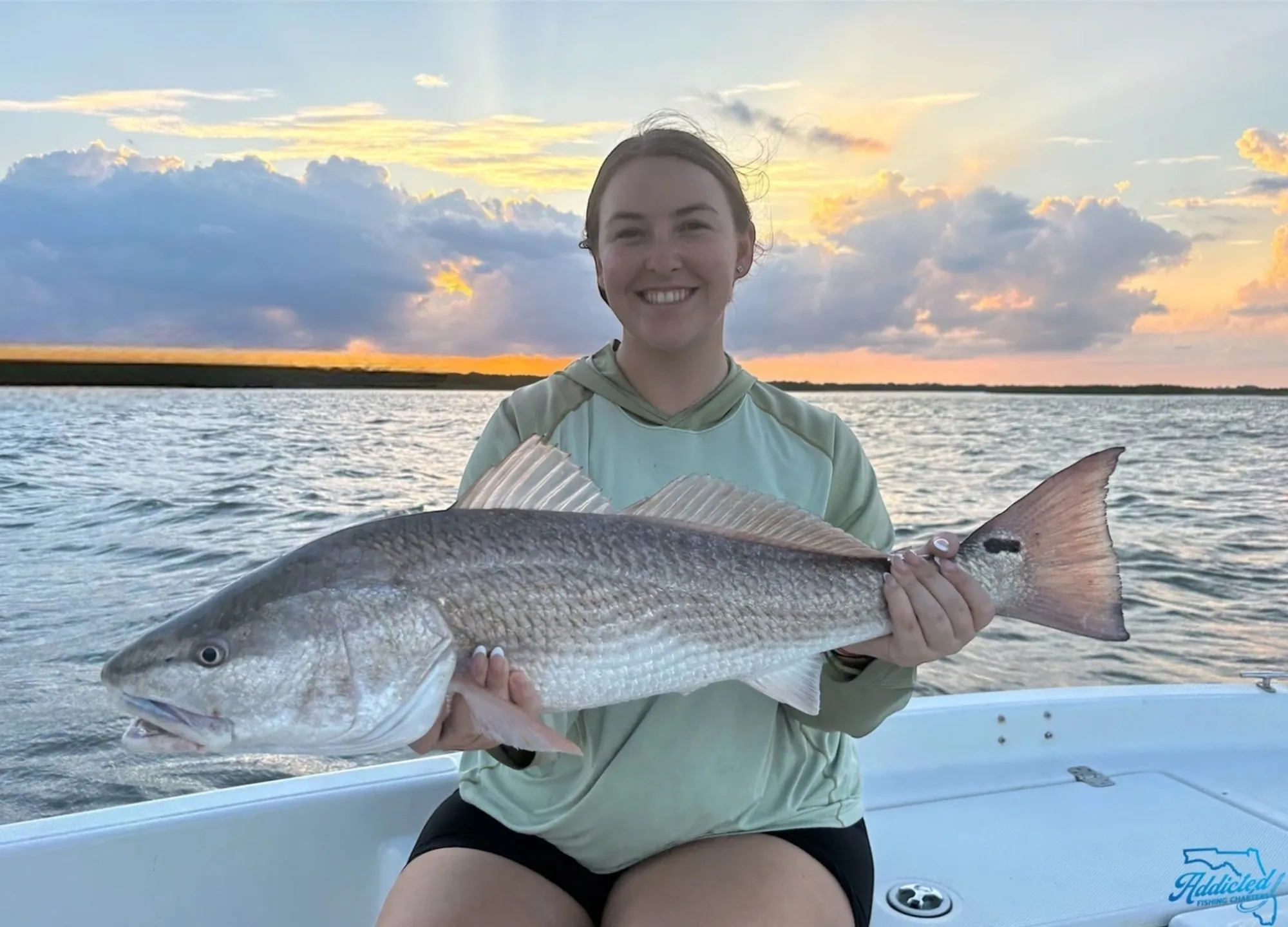 Snook caught under the jetty lights